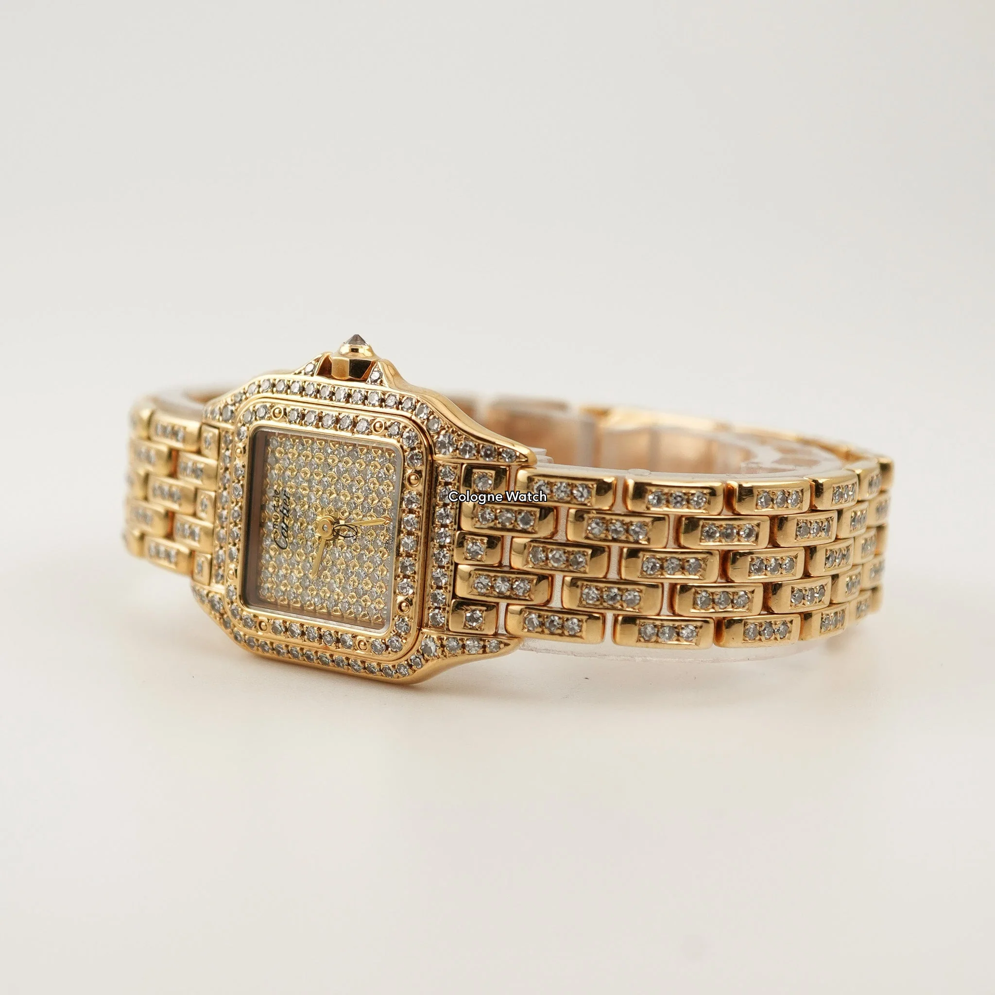 Cartier Panthère Gelbgold Lady Factory Diamonds - Image 4