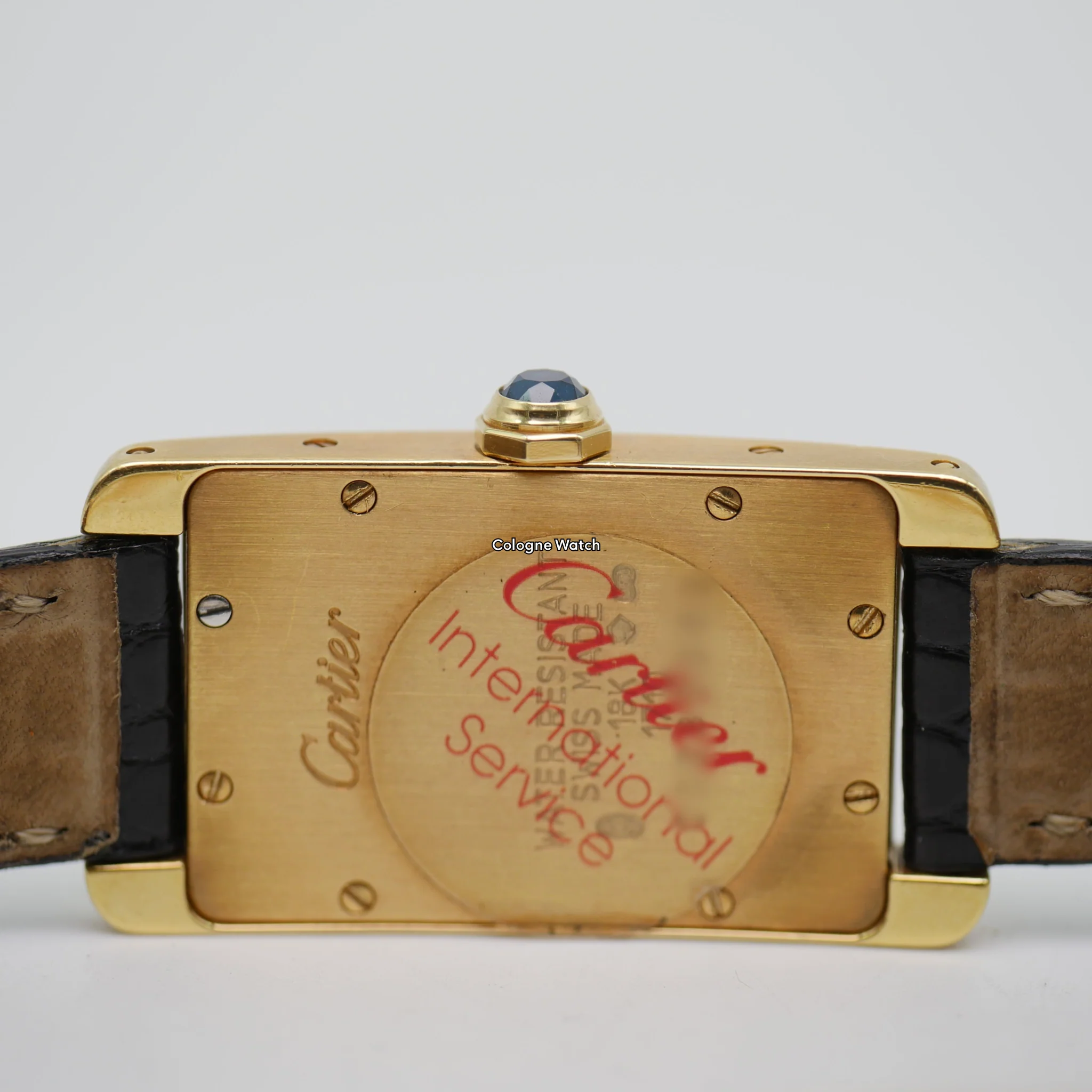 Cartier Tank Americaine Gelbgold 1710 - Image 5