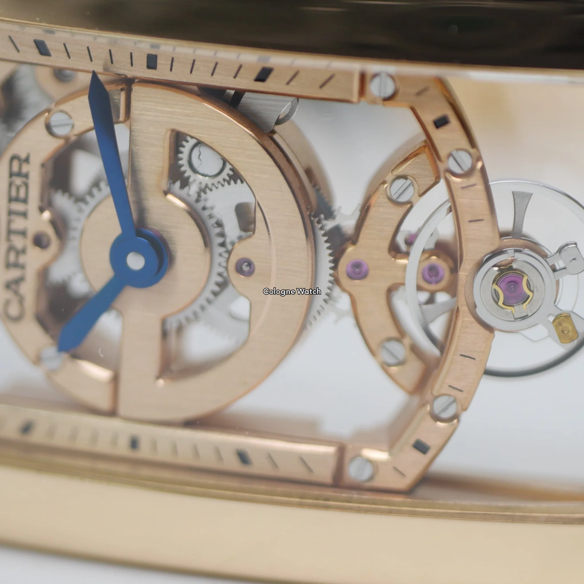 Cartier Tank Cintrée Large Model Roségold WHTA0008 - Image 10