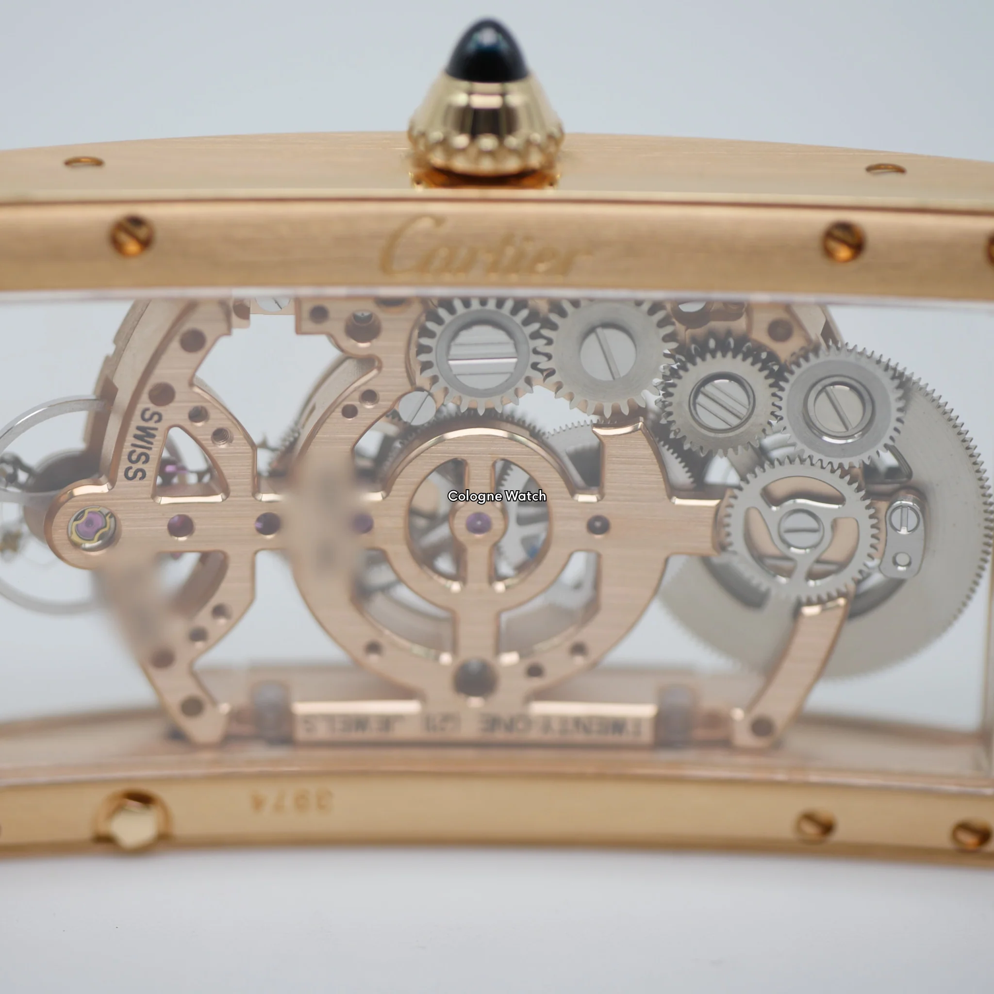 Cartier Tank Cintrée Large Model Roségold WHTA0008 - Image 11