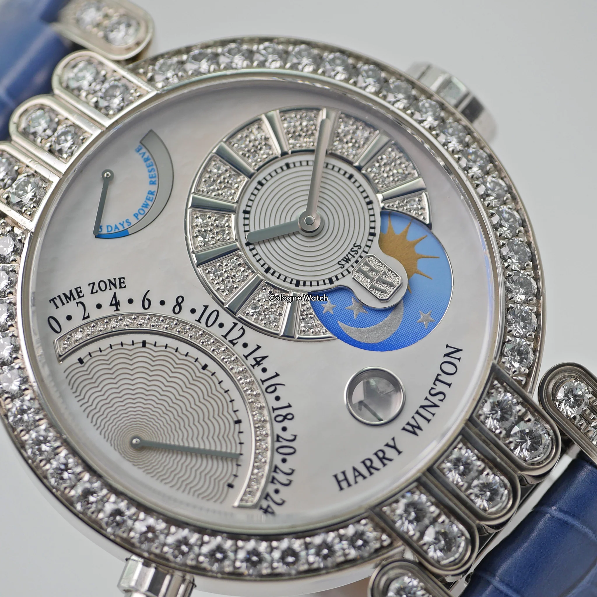 Harry Winston Premier Weißgold - 200-MMTZ39W - Image 3