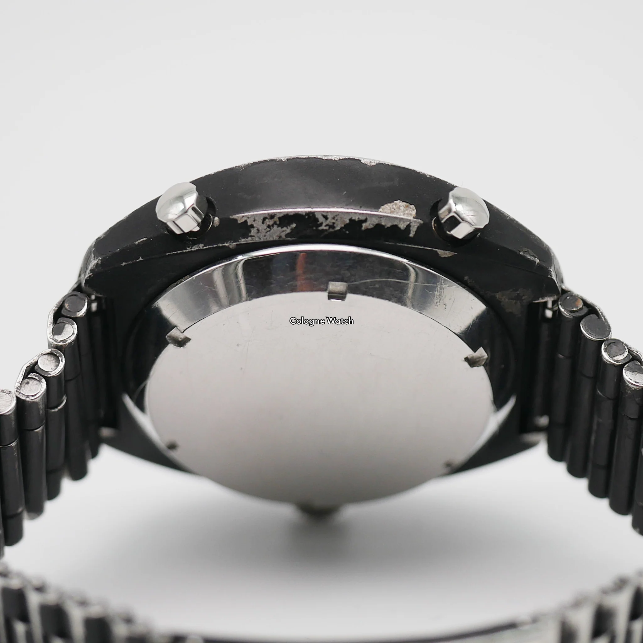 Heuer Montreal Vintage Stahl PVD black - 110.503 - Image 5