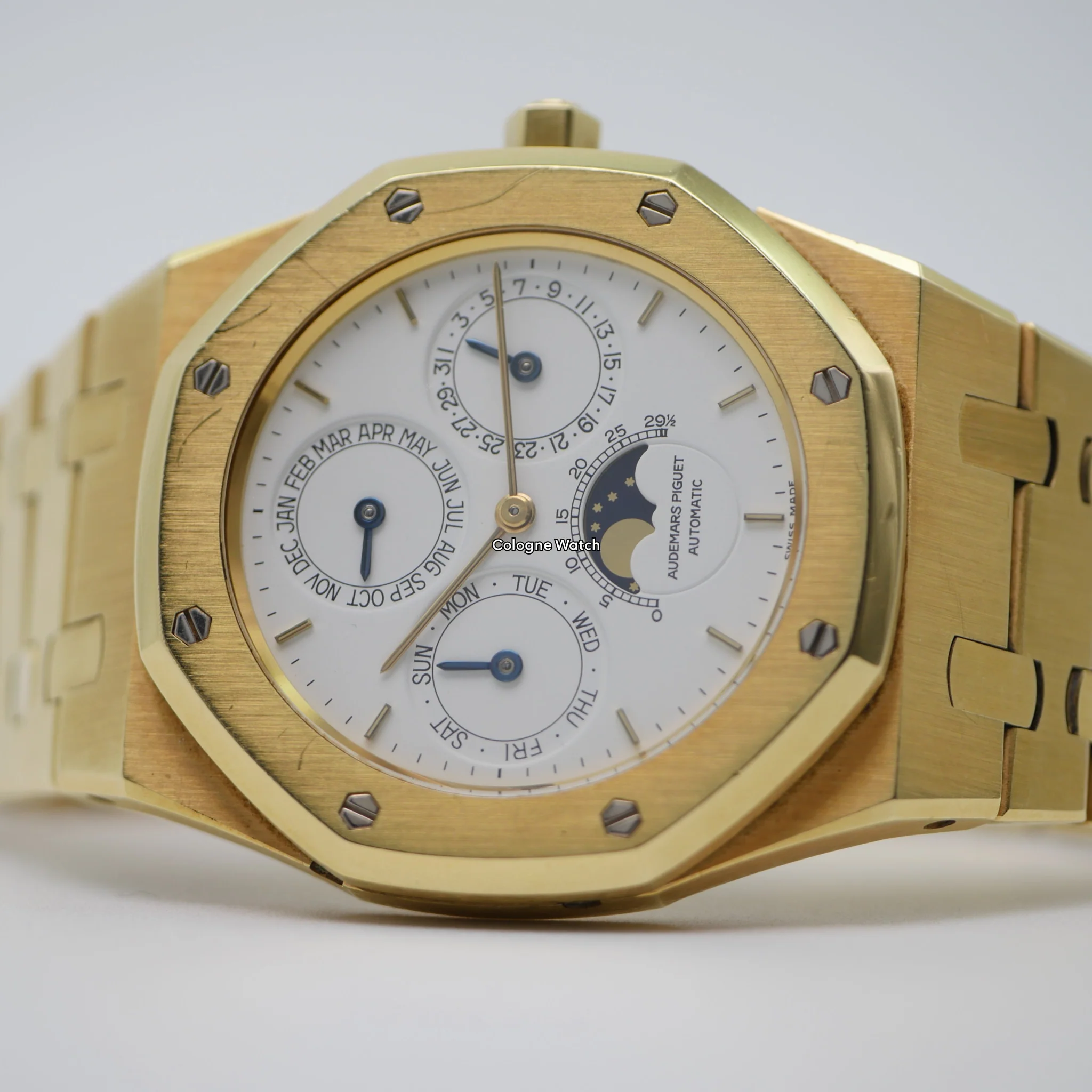 Audemars Piguet Royal Oak Perpetual Calendar Gelbgold 1993 - 25654BA - Image 13