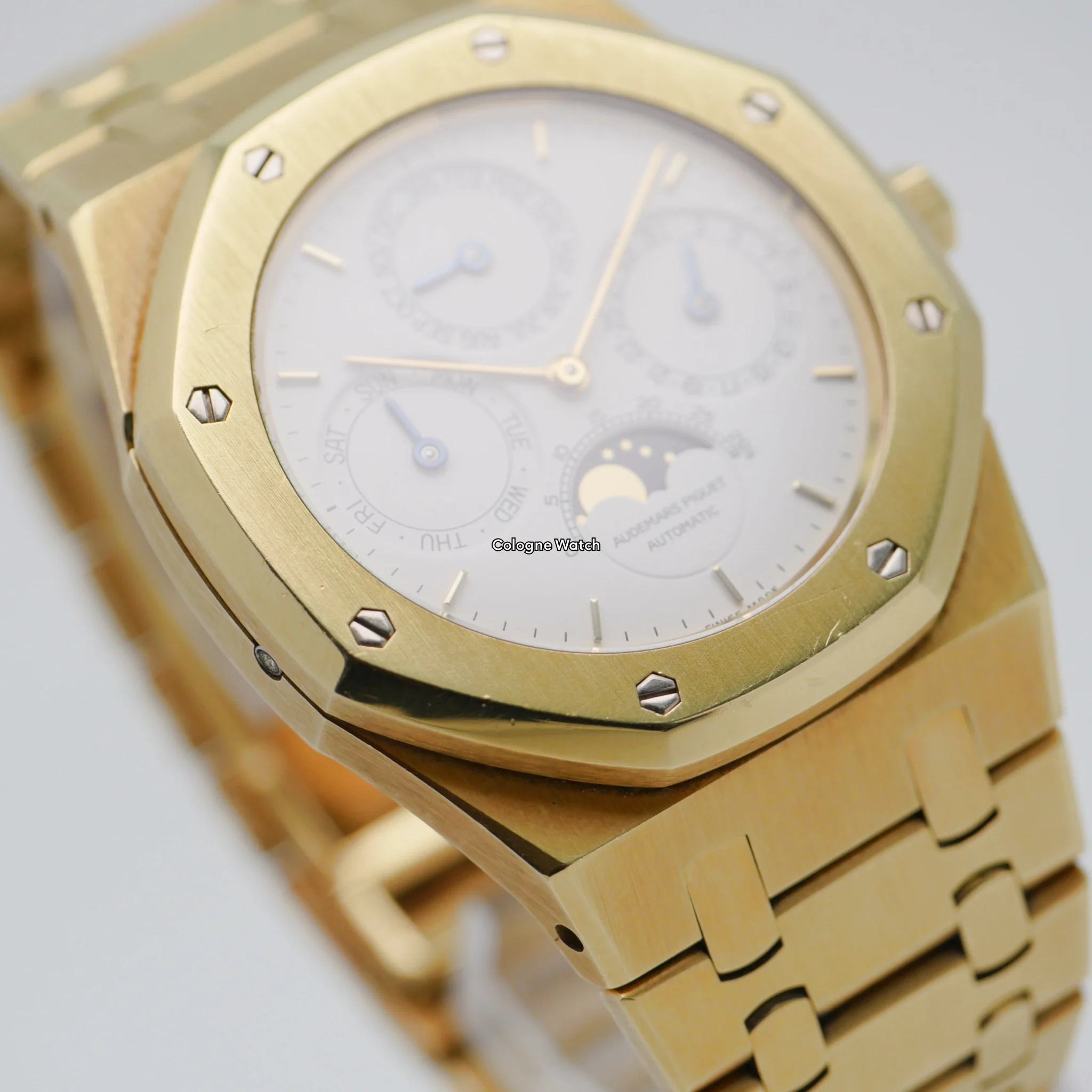 Audemars Piguet Royal Oak Perpetual Calendar Gelbgold 1993 - 25654BA - Image 8