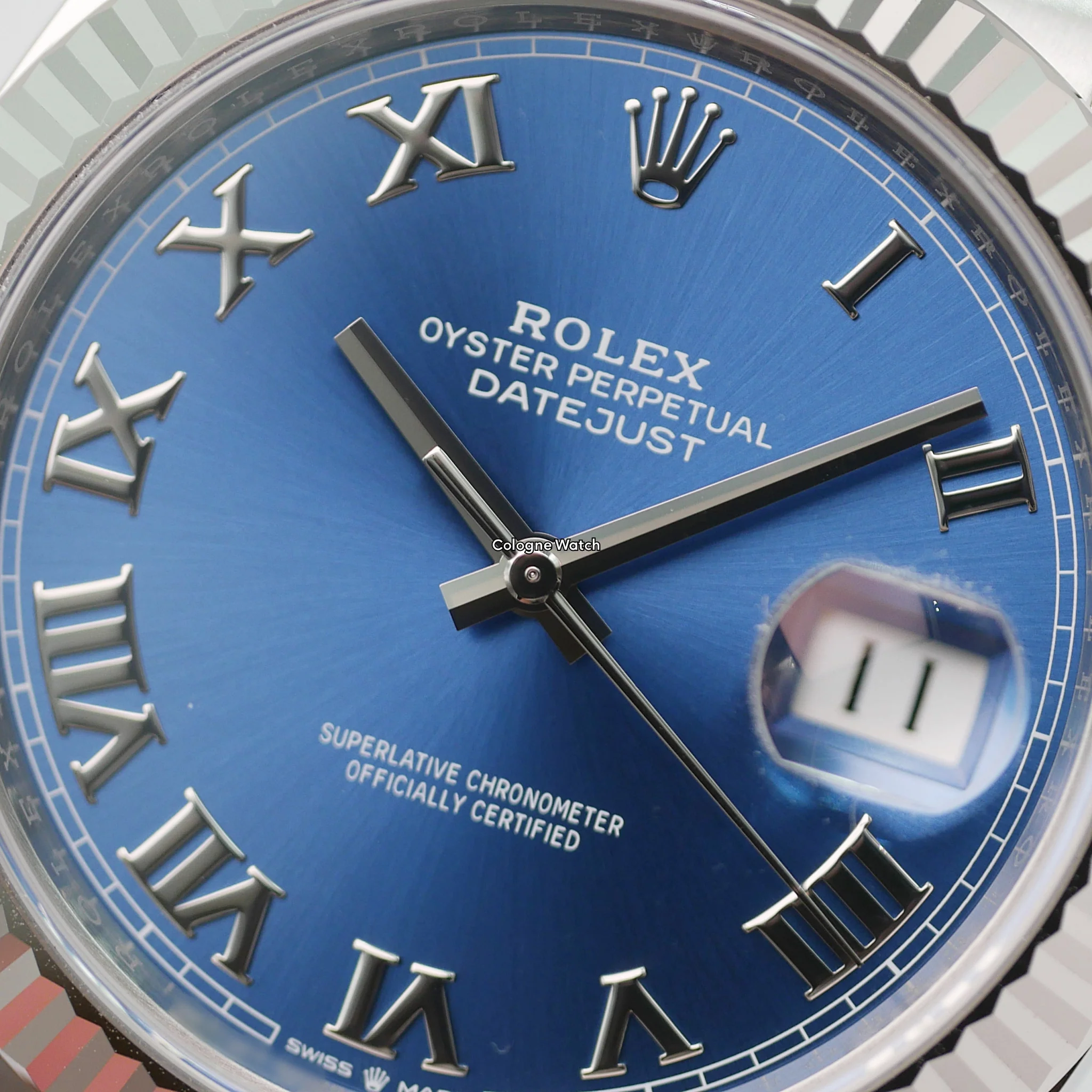 Rolex Datejust 41 Blue-Azurro Dial 126334 - 2021 - Image 5