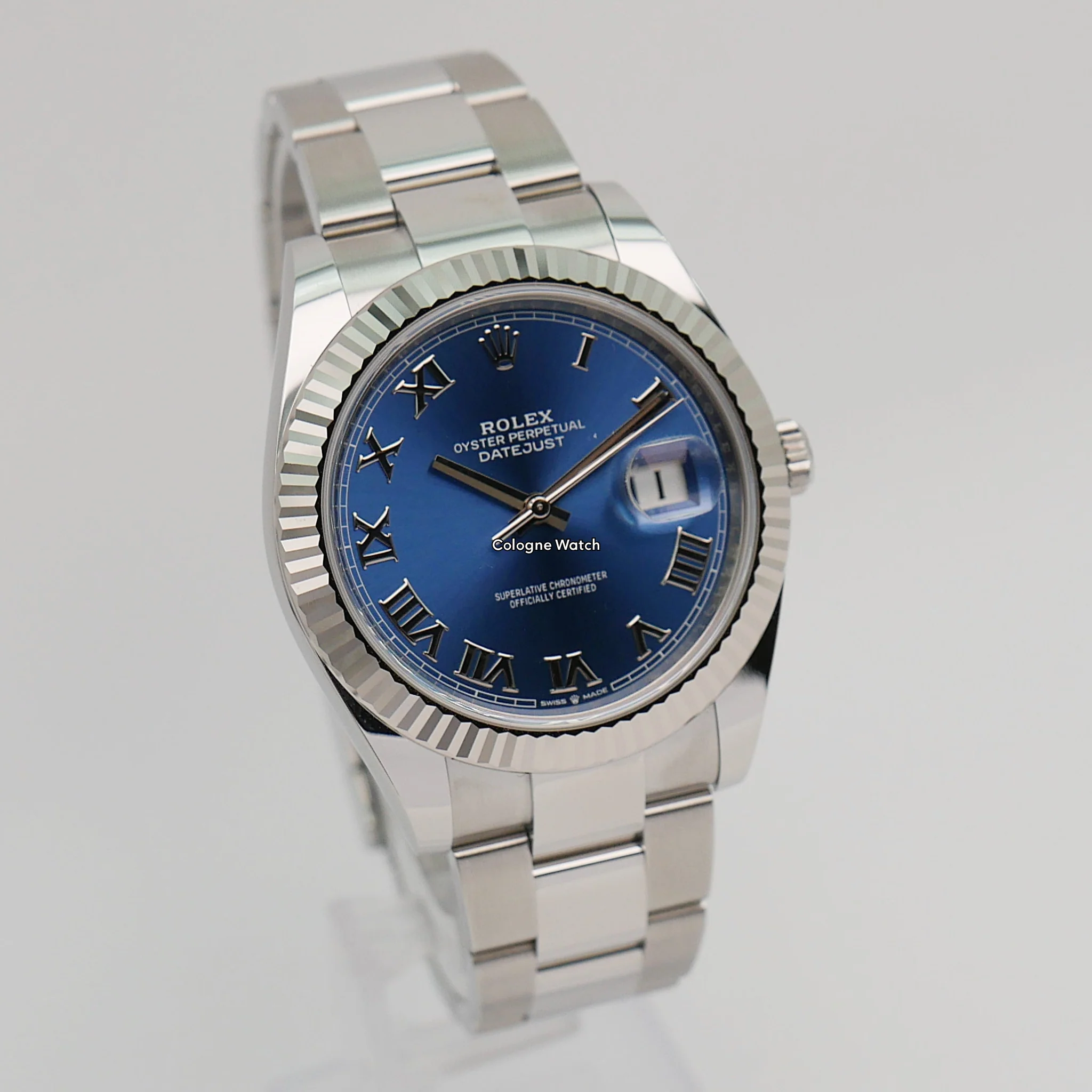 Rolex Datejust 41 Blue-Azurro Dial 126334 - 2021 - Image 7